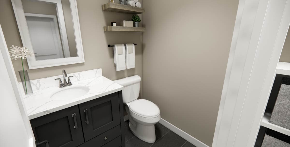 Plan 14968RK: Two-Story 3-Bedroom Traditional House Plan with Prep-Kitchen - 2132 Sq Ft - Image #24 - Country, Traditional