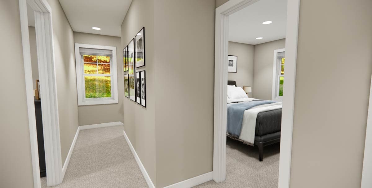 Plan 14968RK: Two-Story 3-Bedroom Traditional House Plan with Prep-Kitchen - 2132 Sq Ft - Image #35 - Country, Traditional