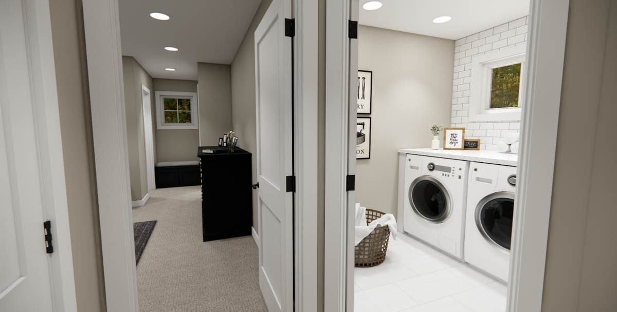 Plan 14968RK: Two-Story 3-Bedroom Traditional House Plan with Prep-Kitchen - 2132 Sq Ft - Image #41 - Country, Traditional