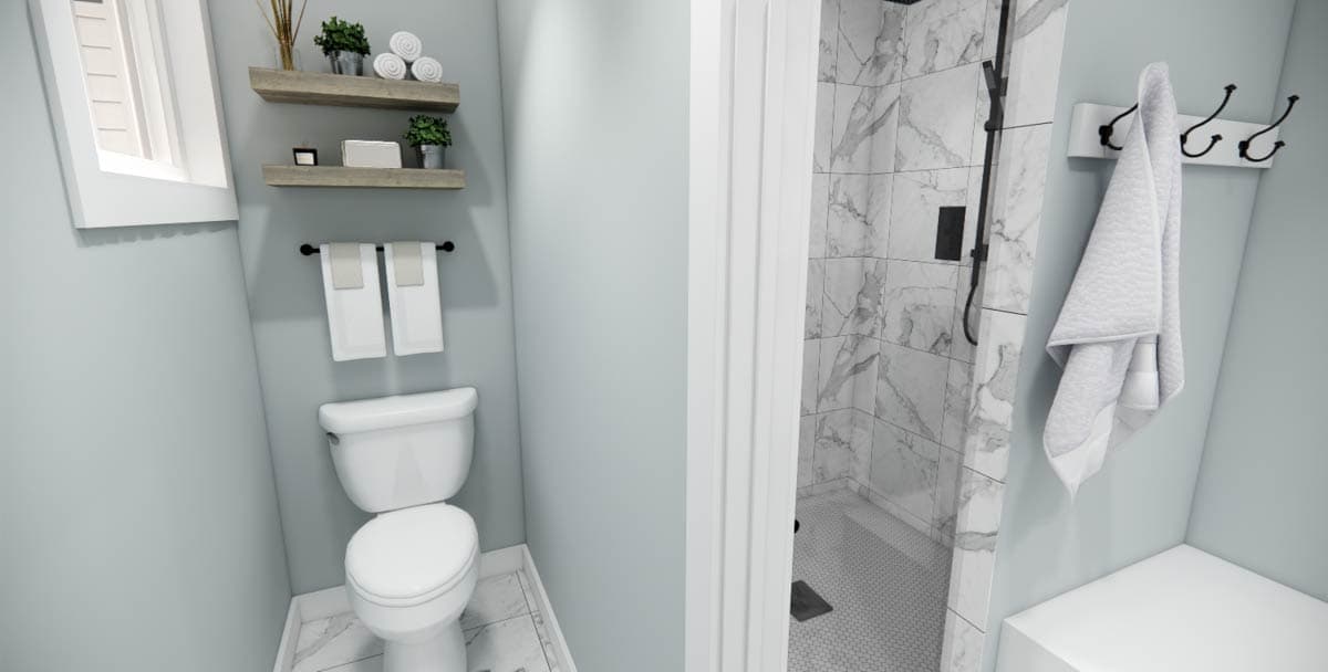 Plan 14968RK: Two-Story 3-Bedroom Traditional House Plan with Prep-Kitchen - 2132 Sq Ft - Image #48 - Country, Traditional