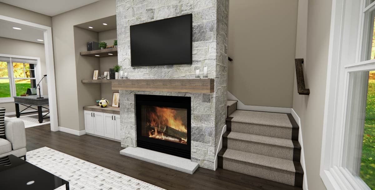 Plan 14969RK: Two-Story 3-Bedroom Craftsman House Plan with Home Office - 2132 Sq Ft - Image #27 - Craftsman, Traditional