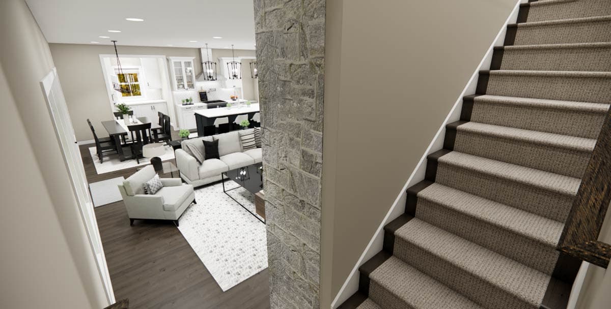 Plan 14969RK: Two-Story 3-Bedroom Craftsman House Plan with Home Office - 2132 Sq Ft - Image #28 - Craftsman, Traditional