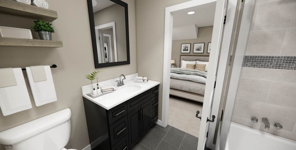 Plan 14969RK: Two-Story 3-Bedroom Craftsman House Plan with Home Office - 2132 Sq Ft - Image #34 - Craftsman, Traditional