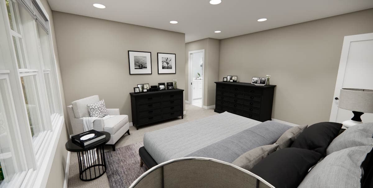 Plan 14969RK: Two-Story 3-Bedroom Craftsman House Plan with Home Office - 2132 Sq Ft - Image #45 - Craftsman, Traditional