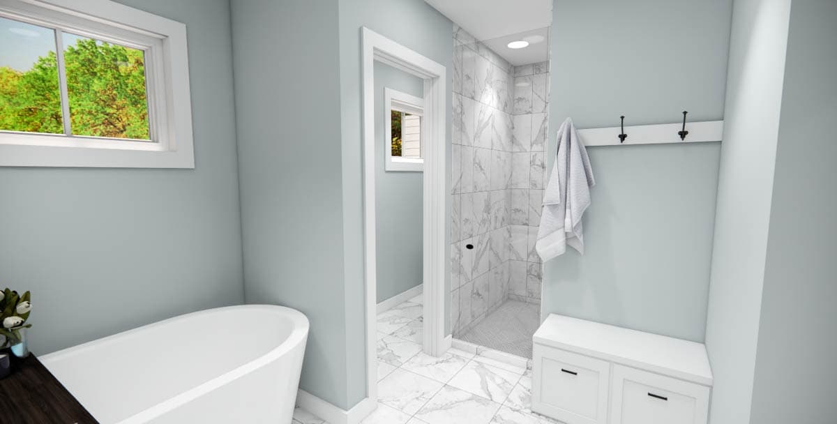 Plan 14969RK: Two-Story 3-Bedroom Craftsman House Plan with Home Office - 2132 Sq Ft - Image #48 - Craftsman, Traditional