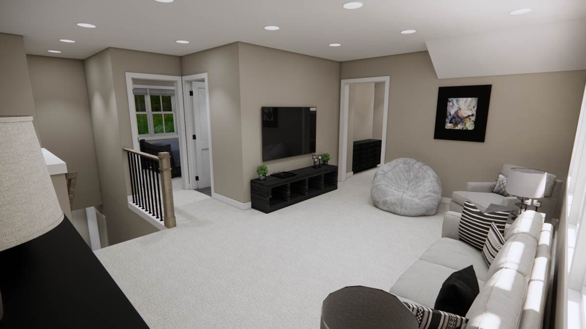 Plan 14970RK: 4-Bedroom Farmhouse Plan with Home Office and Nook - 2417 Sq Ft - Image #35 - Modern Farmhouse