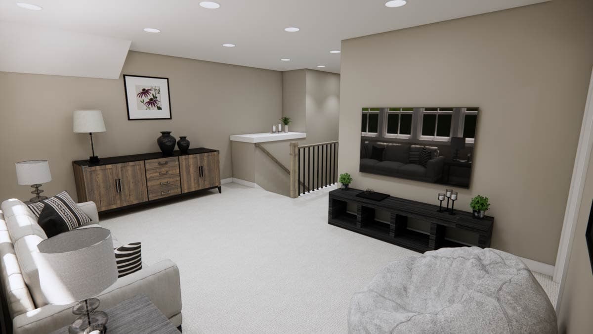 Plan 14970RK: 4-Bedroom Farmhouse Plan with Home Office and Nook - 2417 Sq Ft - Image #37 - Modern Farmhouse