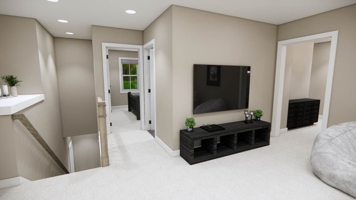 Plan 14970RK: 4-Bedroom Farmhouse Plan with Home Office and Nook - 2417 Sq Ft - Image #36 - Modern Farmhouse