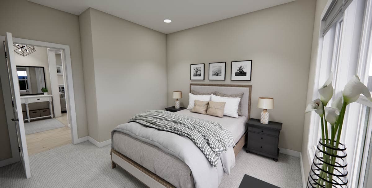 Plan 14976RK: Single-Story Modern Farmhouse Plan with Jack and Jill Bathroom Under 1500 Sq Ft - Image #15 - Farmhouse, Modern Farmhouse