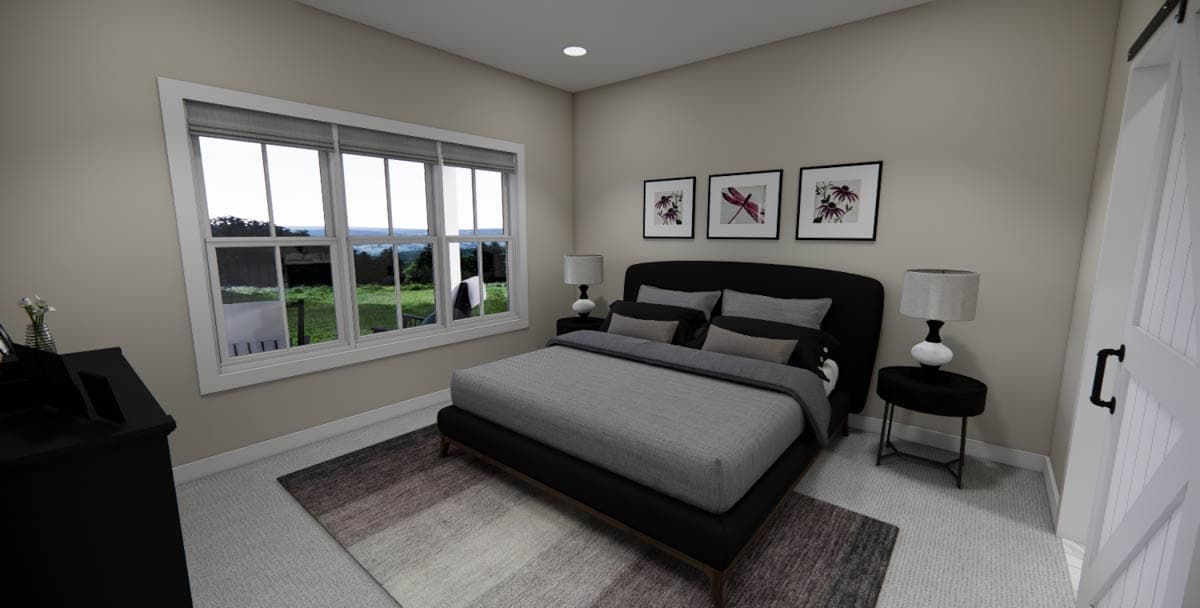 Plan 14976RK: Single-Story Modern Farmhouse Plan with Jack and Jill Bathroom Under 1500 Sq Ft - Image #31 - Farmhouse, Modern Farmhouse