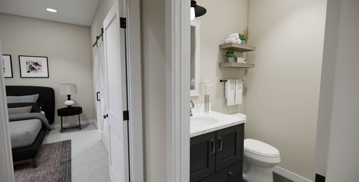 Plan 14978RK: Single-Story Craftsman House Plan with Jack and Jill Bathroom Under 1500 Sq Ft - Image #29 - Craftsman