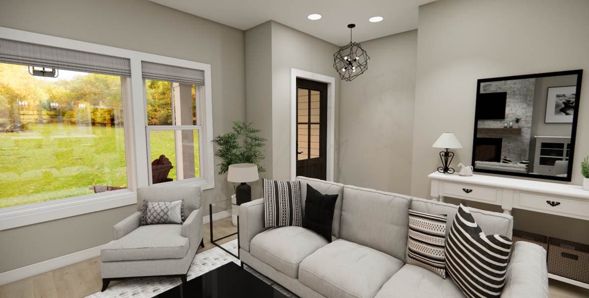 Plan 14985RK: Inviting 3-Bedroom Modern Farmhouse House Plan with ...