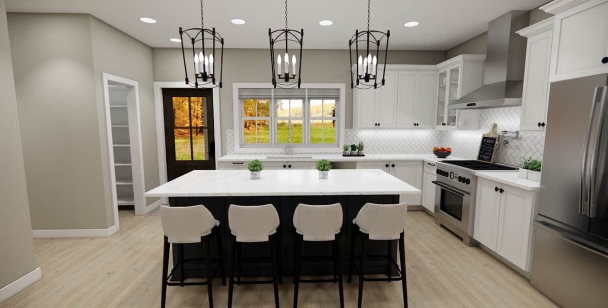 Plan 14985RK: Inviting 3-Bedroom Modern Farmhouse House Plan with ...