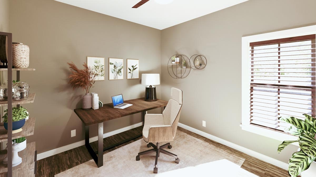 Plan 25057DH: 3-Bed Farmhouse Ranch with Private Primary Bedroom - 2096 Sq Ft - Image #15 - Country, Farmhouse, Ranch, Southern