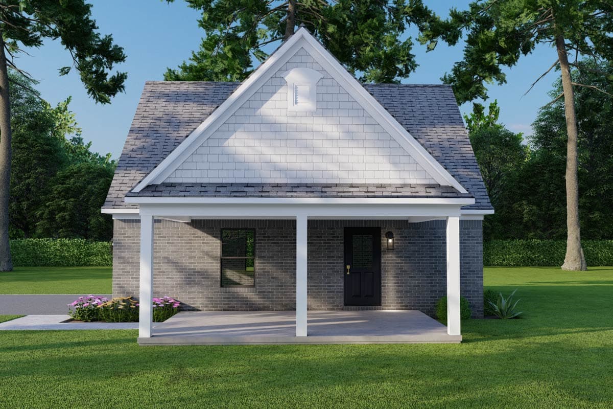 Plan 70917MK: 2-Car Traditional Detached Garage Plan - 806 Sq Ft - Image #8 - Traditional