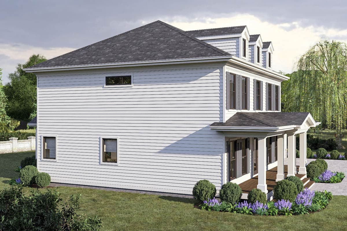 Plan 623489DJ: Two-Story Colonial House Plan with Study Room - 2899 Sq Ft - Image #13 - Colonial
