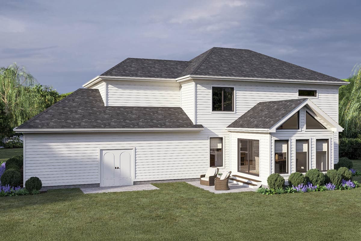 Plan 623489DJ: Two-Story Colonial House Plan with Study Room - 2899 Sq Ft - Image #14 - Colonial