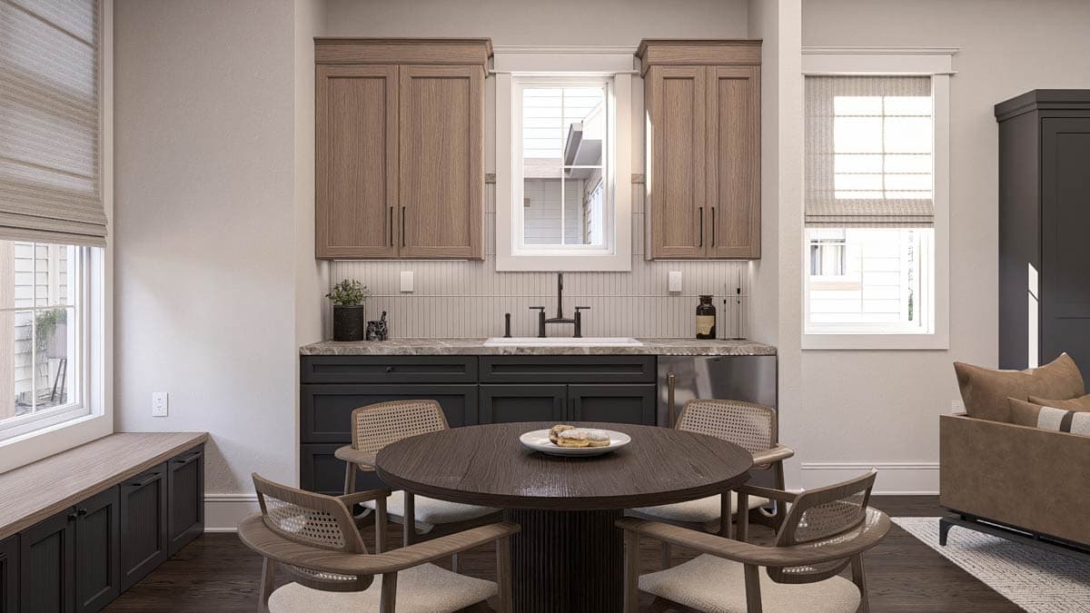 Plan 623490DJ: 3-Bedroom European House Plan with a Separate Guest Suite - 2997 Sq Ft - Image #8 - European, Transitional