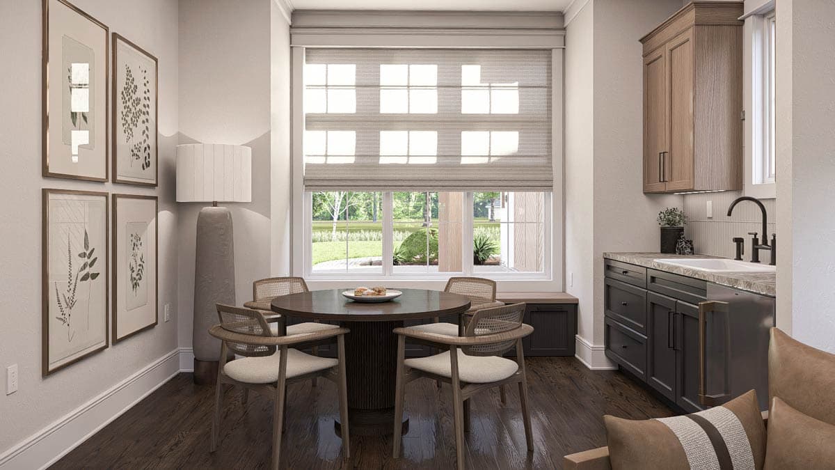 Plan 623490DJ: 3-Bedroom European House Plan with a Separate Guest Suite - 2997 Sq Ft - Image #10 - European, Transitional