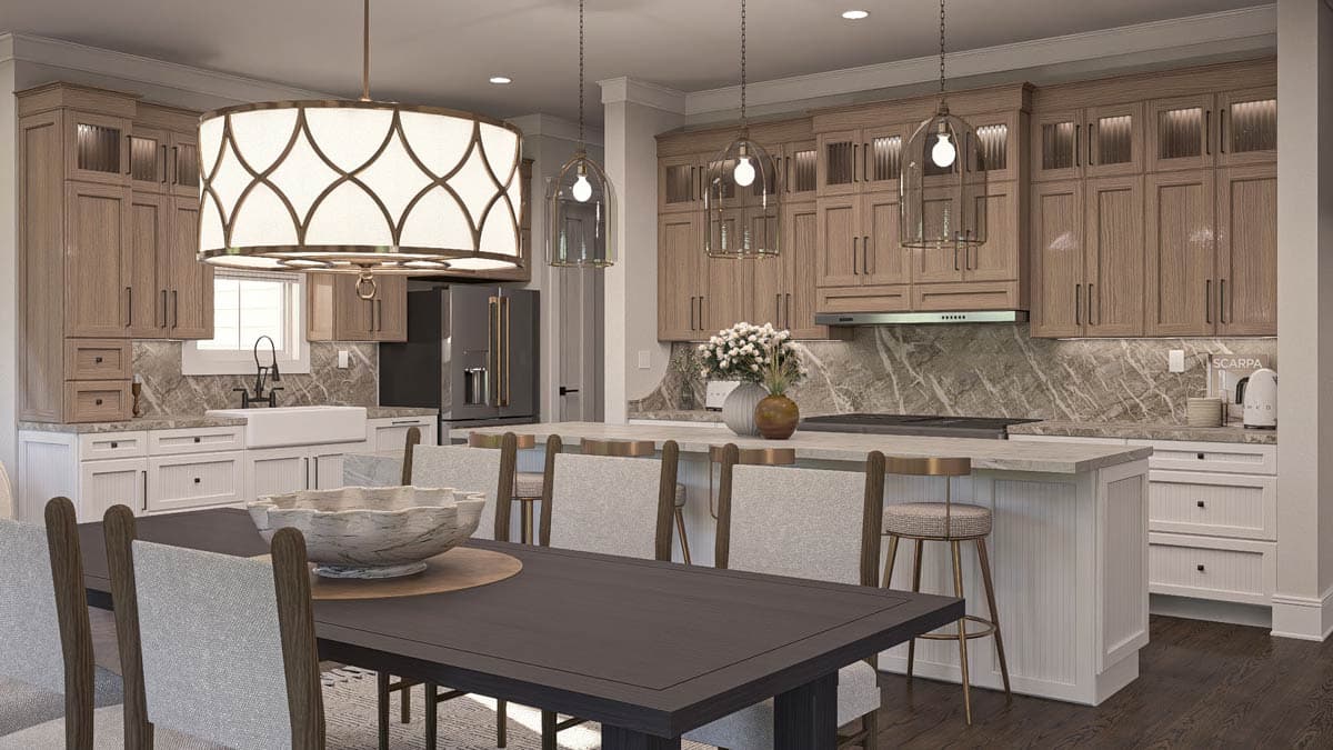 Plan 623490DJ: 3-Bedroom European House Plan with a Separate Guest Suite - 2997 Sq Ft - Image #18 - European, Transitional