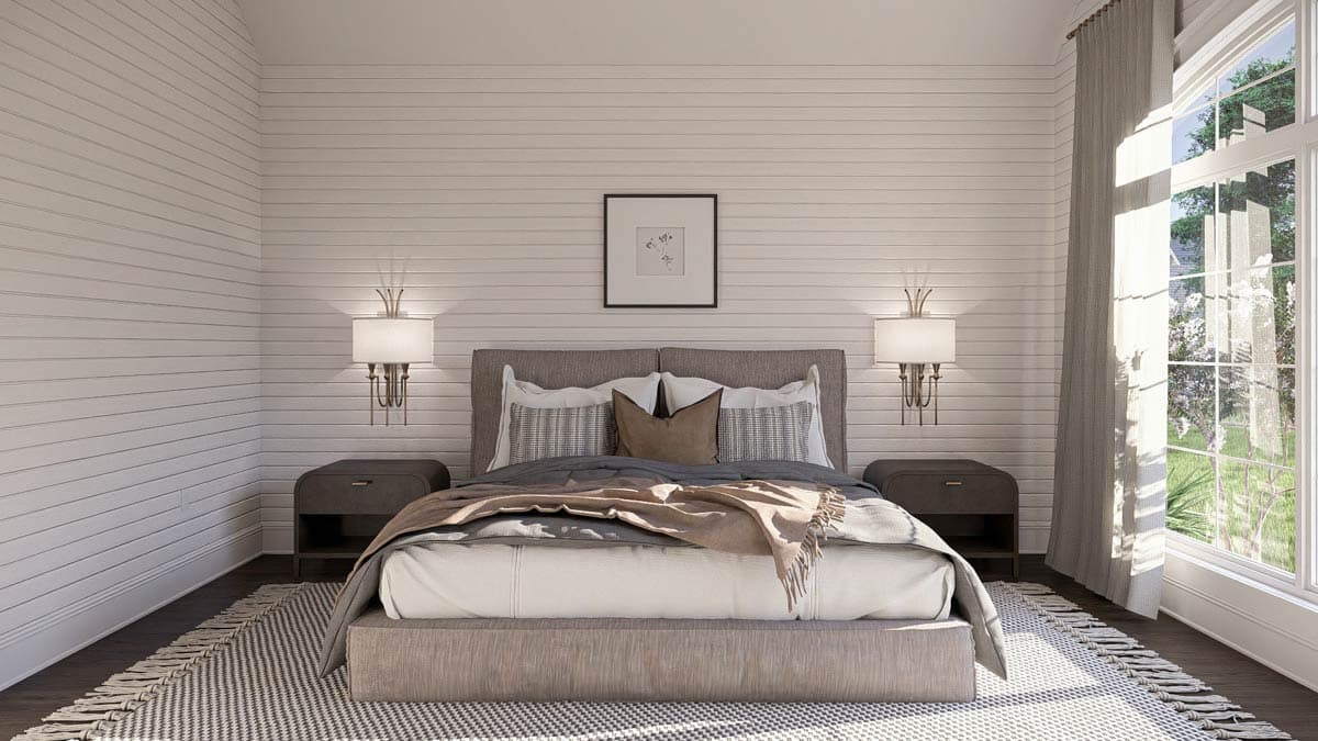 Plan 623490DJ: 3-Bedroom European House Plan with a Separate Guest Suite - 2997 Sq Ft - Image #17 - European, Transitional