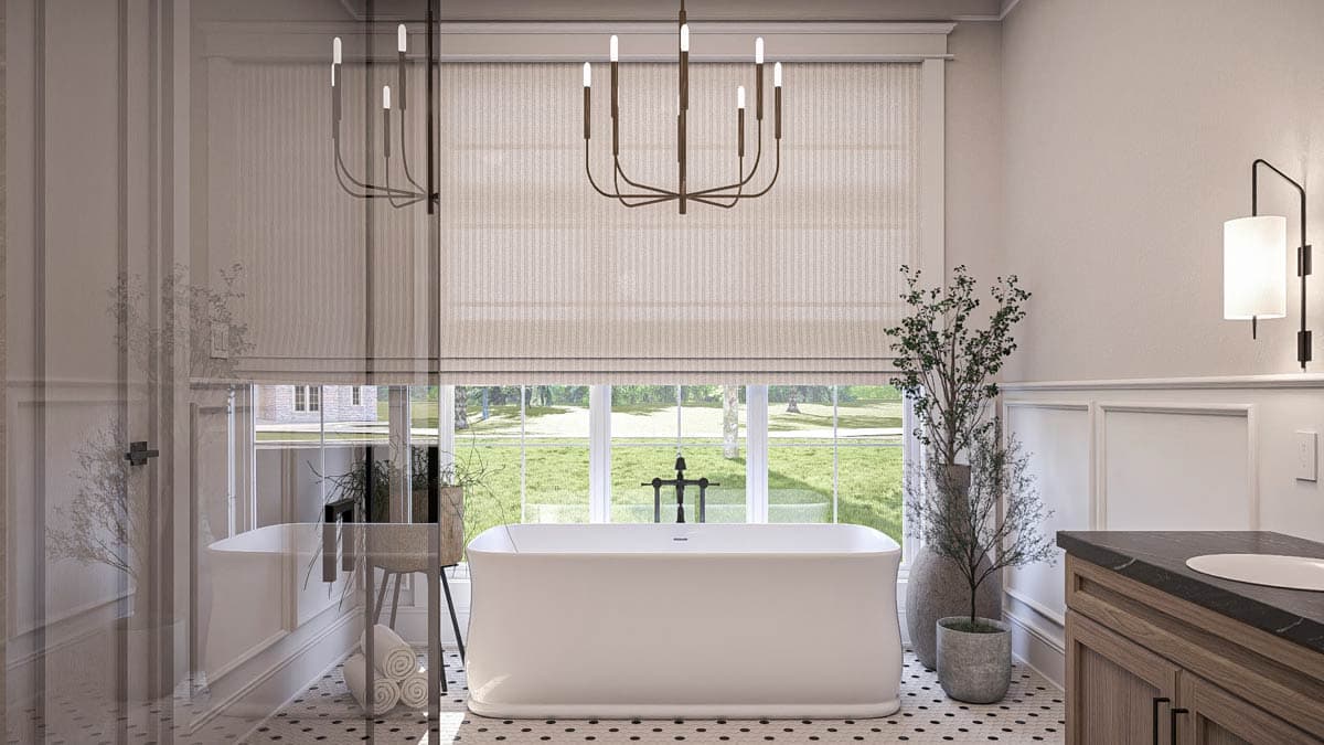 Plan 623490DJ: 3-Bedroom European House Plan with a Separate Guest Suite - 2997 Sq Ft - Image #23 - European, Transitional