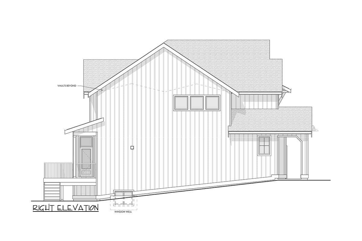 Plan 270115AF: Two-Story New American House Plan with Second Level Master Suite and Sitting Area - 1981 Sq Ft - Image #21 - Cottage, Country, Modern Farmhouse, New American, Traditional