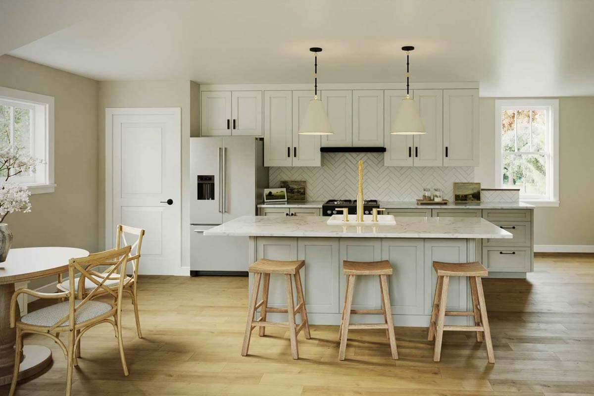 Plan 50237PH: Two-Story Garage Apartment with 1 Bed - 850 Sq Ft - Image #7 - Carriage, Cottage, Country, Craftsman