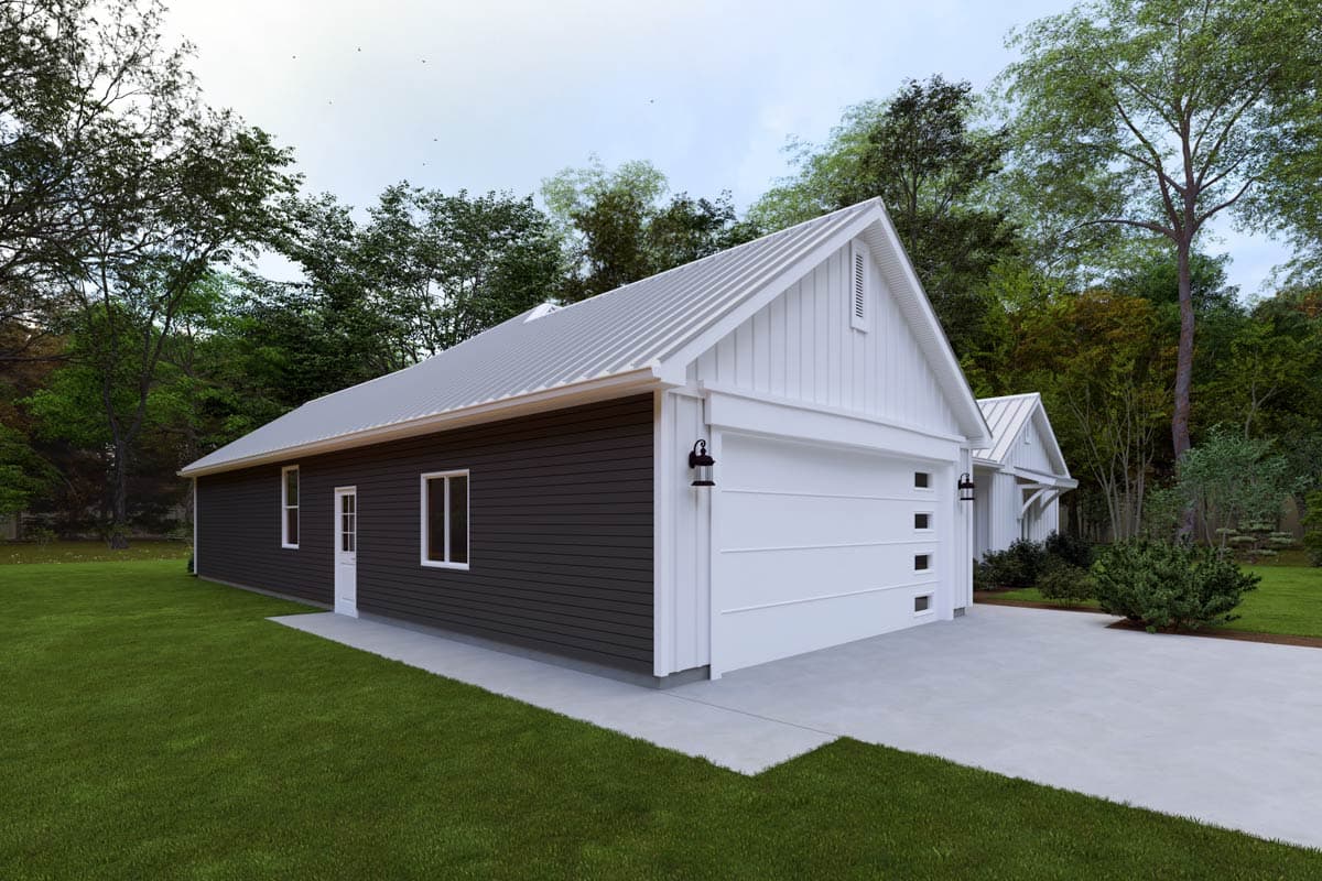 Plan 506040BRY: 3-Bed Southern Farmhouse Plan with Split-Bedroom Layout - 1943 Sq Ft - Image #5 - Farmhouse, Rustic, Southern