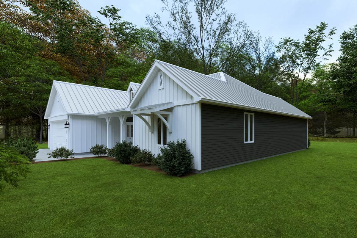 Plan 506040BRY: 3-Bed Southern Farmhouse Plan with Split-Bedroom Layout - 1943 Sq Ft - Image #6 - Farmhouse, Rustic, Southern