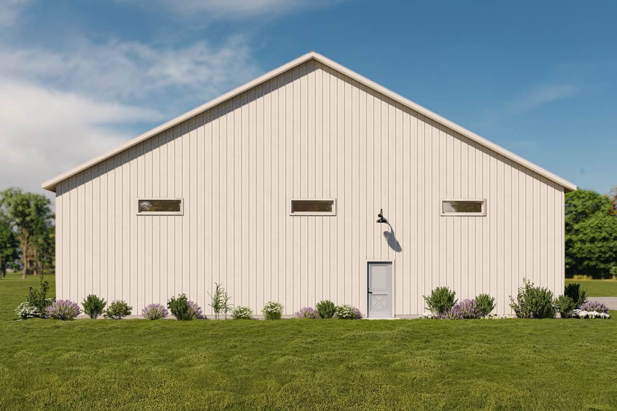 Plan 400028FTY: Two-Story Barndominium House Plan with Wrap-Around Porch  - 3161 Sq Ft - Image #10 - Barndominium