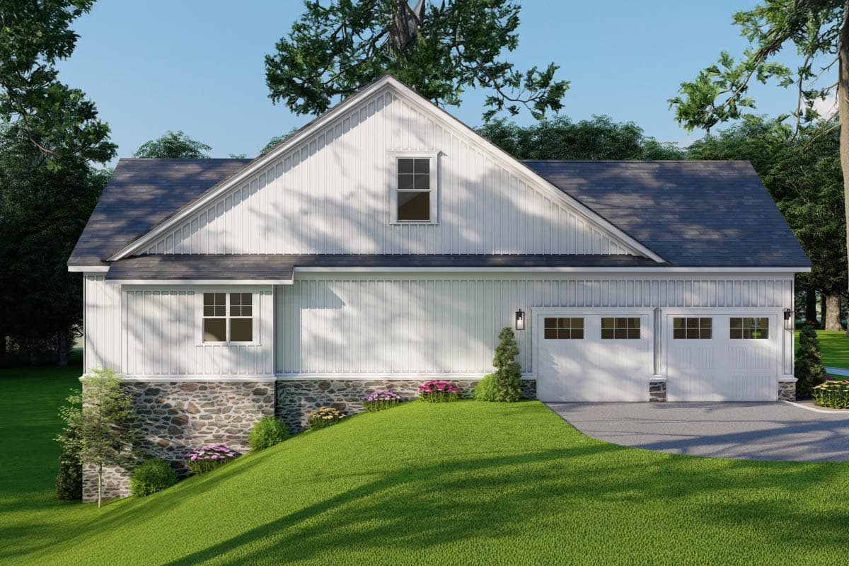 Plan 70919MK: 4-Bed Modern Farmhouse Plan with Lower Level Game Room - 3369 Sq Ft - Image #10 - Country, Farmhouse, Modern Farmhouse