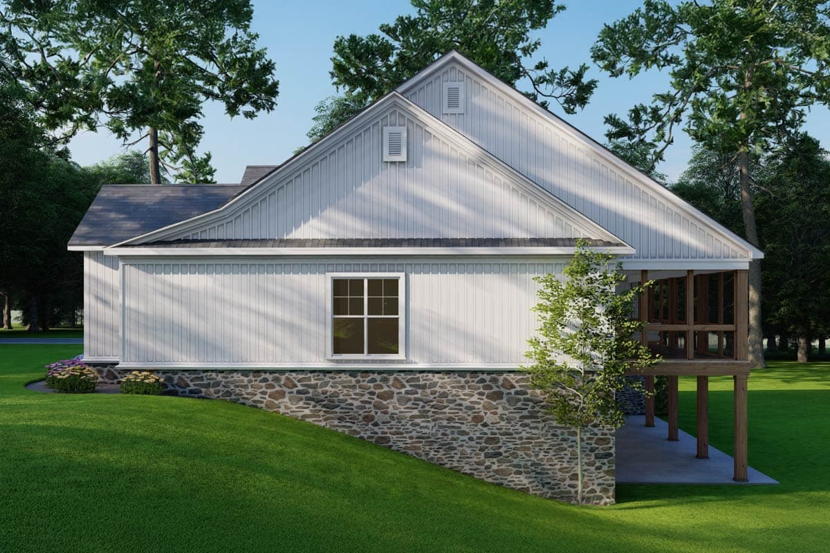 Plan 70919MK: 4-Bed Modern Farmhouse Plan with Lower Level Game Room - 3369 Sq Ft - Image #14 - Country, Farmhouse, Modern Farmhouse