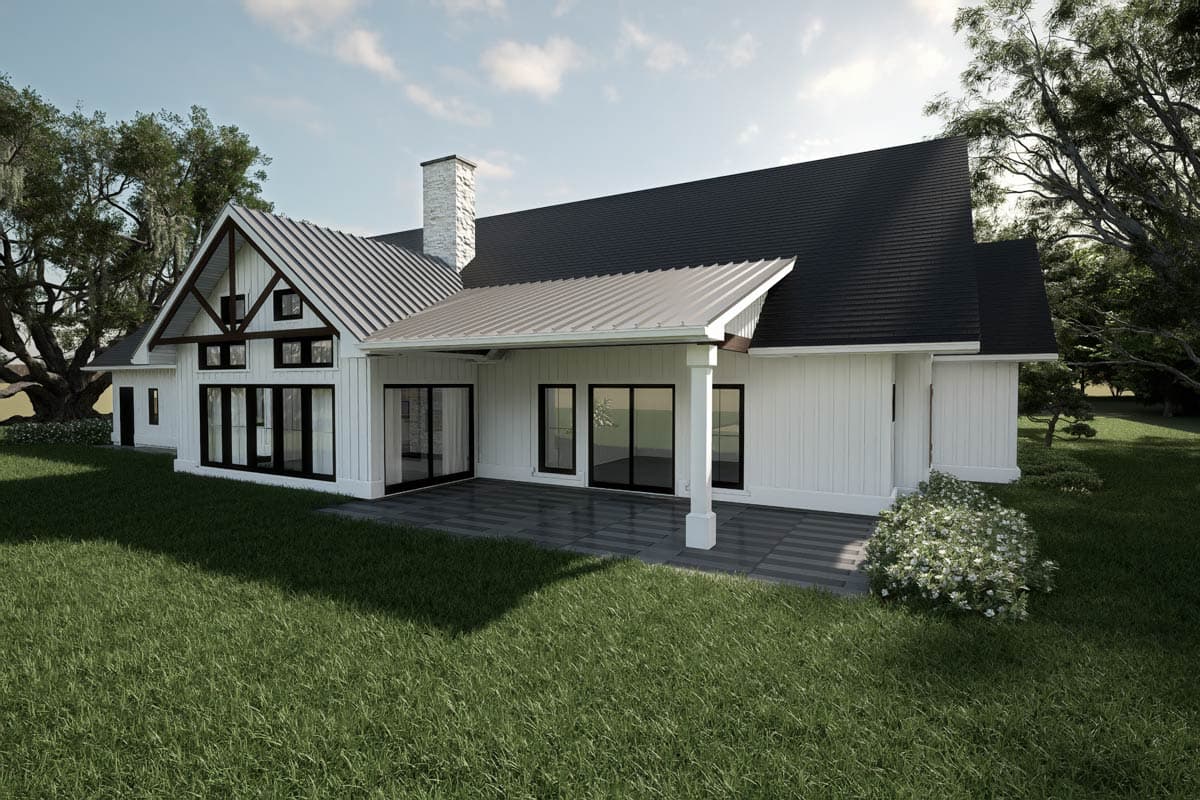 Plan 147032RML: 3-Bedroom Country Farmhouse Plan with 2-Story Great Room - 2680 Sq Ft - Image #7 - Country, Craftsman, Farmhouse