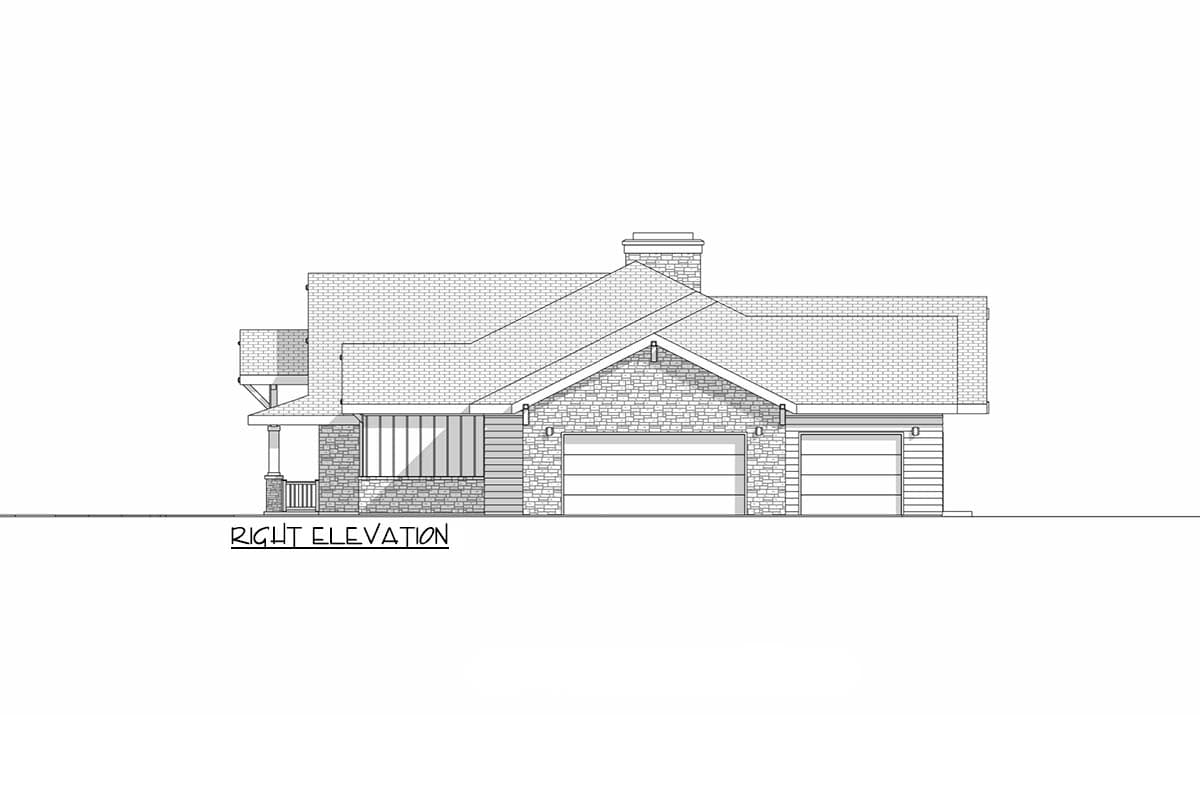 Plan 307741RAD: 3-Bedroom Hill Country House Plan with Study or Flex Room - 2848 Sq Ft - Image #10 - Hill Country