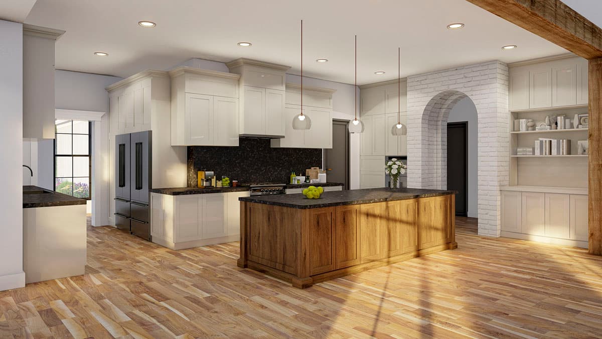 Plan 70920MK: 5-Bed Luxury Farmhouse Plan with 2-Story Great Room - 7618 Sq Ft - Image #10 - Craftsman, Farmhouse