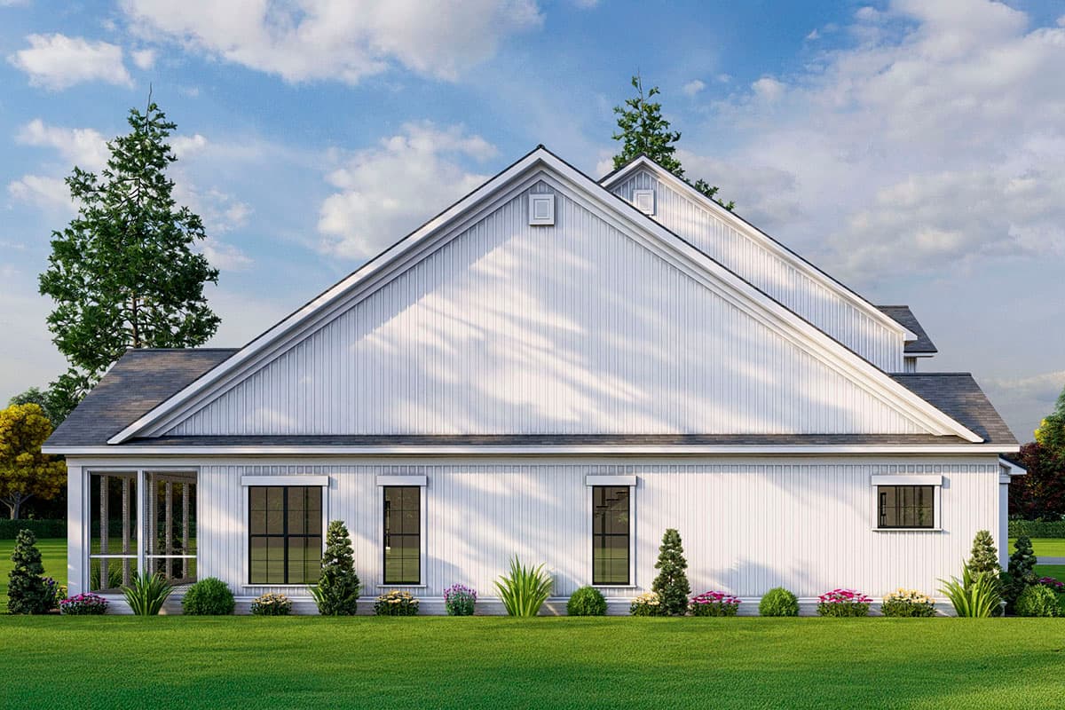 Plan 70920MK: 5-Bed Luxury Farmhouse Plan with 2-Story Great Room - 7618 Sq Ft - Image #11 - Craftsman, Farmhouse