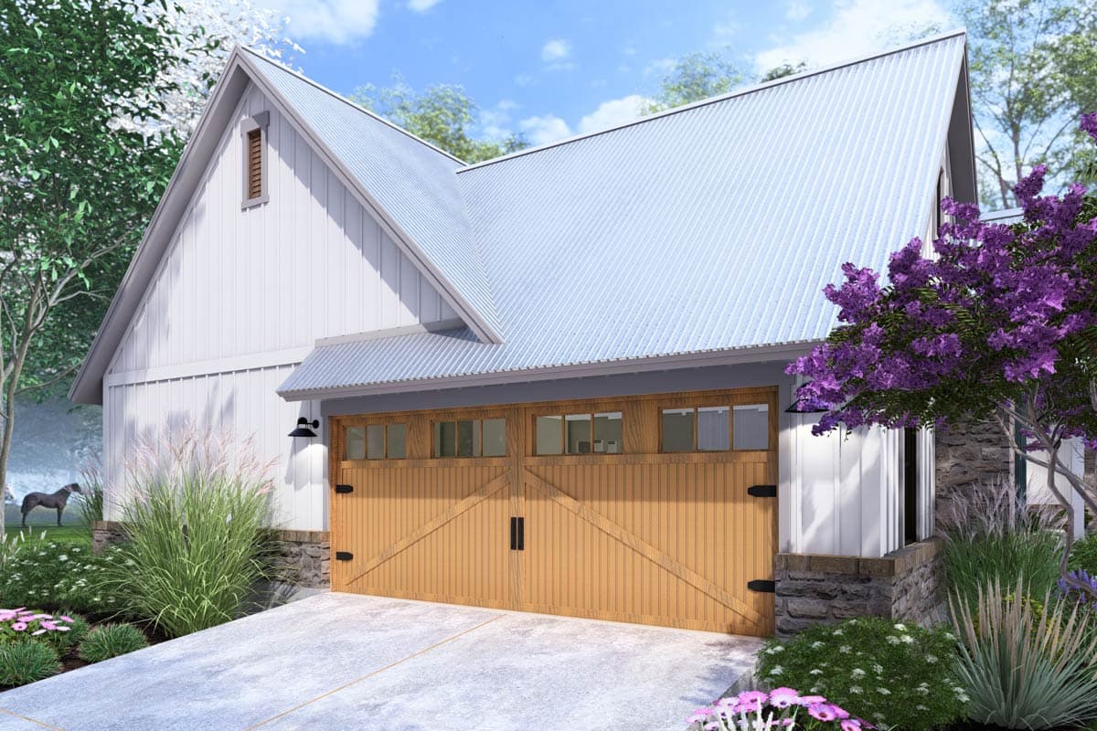 Plan 16938WG: 4-Bed Modern Farmhouse Plan with Bonus Room Over Garage - 2385 Sq Ft - Image #7 - Country, Farmhouse, Modern Farmhouse, New American, Southern