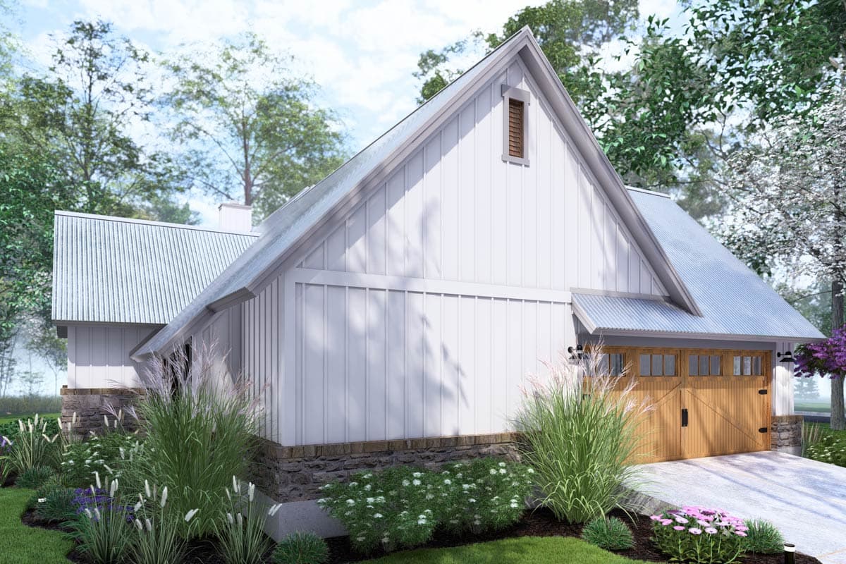 Plan 16938WG: 4-Bed Modern Farmhouse Plan with Bonus Room Over Garage - 2385 Sq Ft - Image #8 - Country, Farmhouse, Modern Farmhouse, New American, Southern