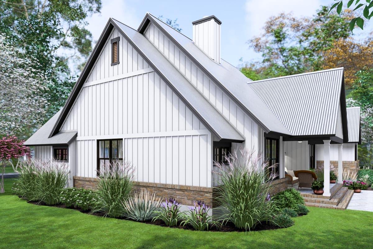 Plan 16938WG: 4-Bed Modern Farmhouse Plan with Bonus Room Over Garage - 2385 Sq Ft - Image #25 - Country, Farmhouse, Modern Farmhouse, New American, Southern