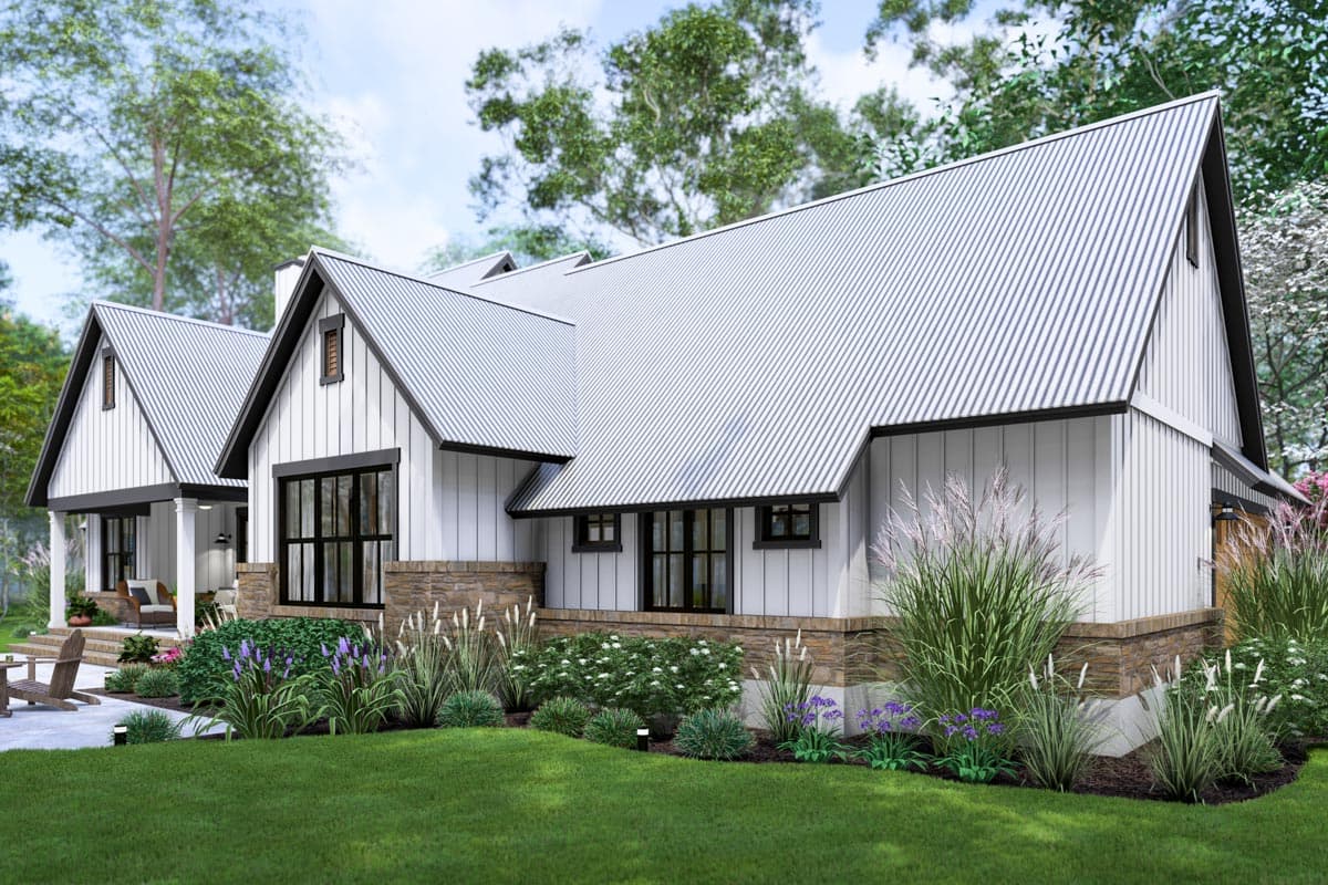 Plan 16938WG: 4-Bed Modern Farmhouse Plan with Bonus Room Over Garage - 2385 Sq Ft - Image #30 - Country, Farmhouse, Modern Farmhouse, New American, Southern