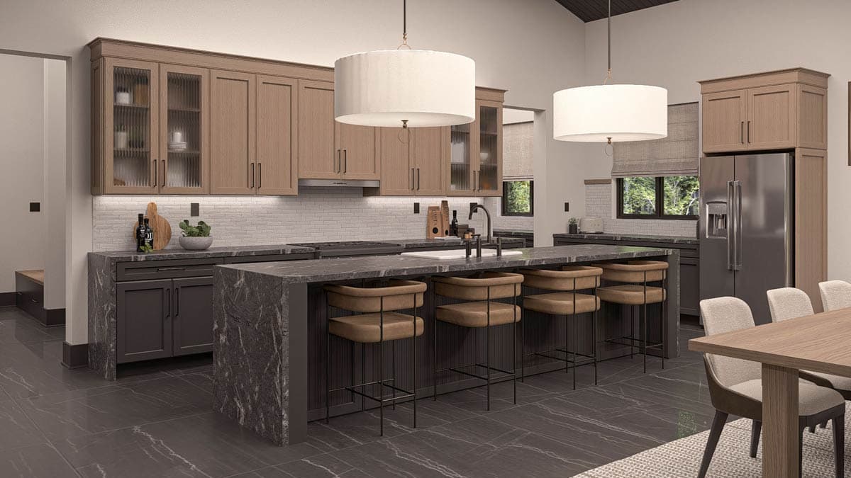 Plan 623494DJ: One-Story Barndominium House Plan with Open Concept Living and Cathedral Ceilings - 2524 Sq Ft - Image #17 - Barndominium