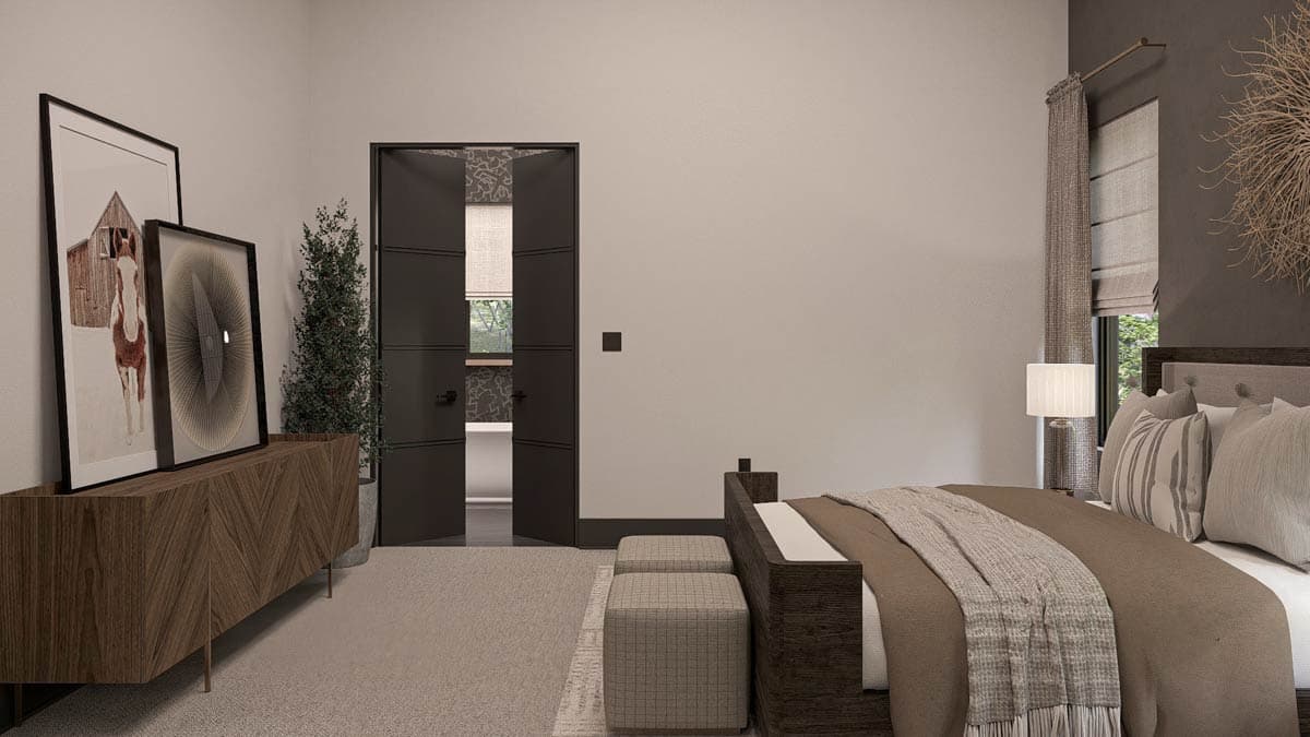 Plan 623494DJ: One-Story Barndominium House Plan with Open Concept Living and Cathedral Ceilings - 2524 Sq Ft - Image #12 - Barndominium