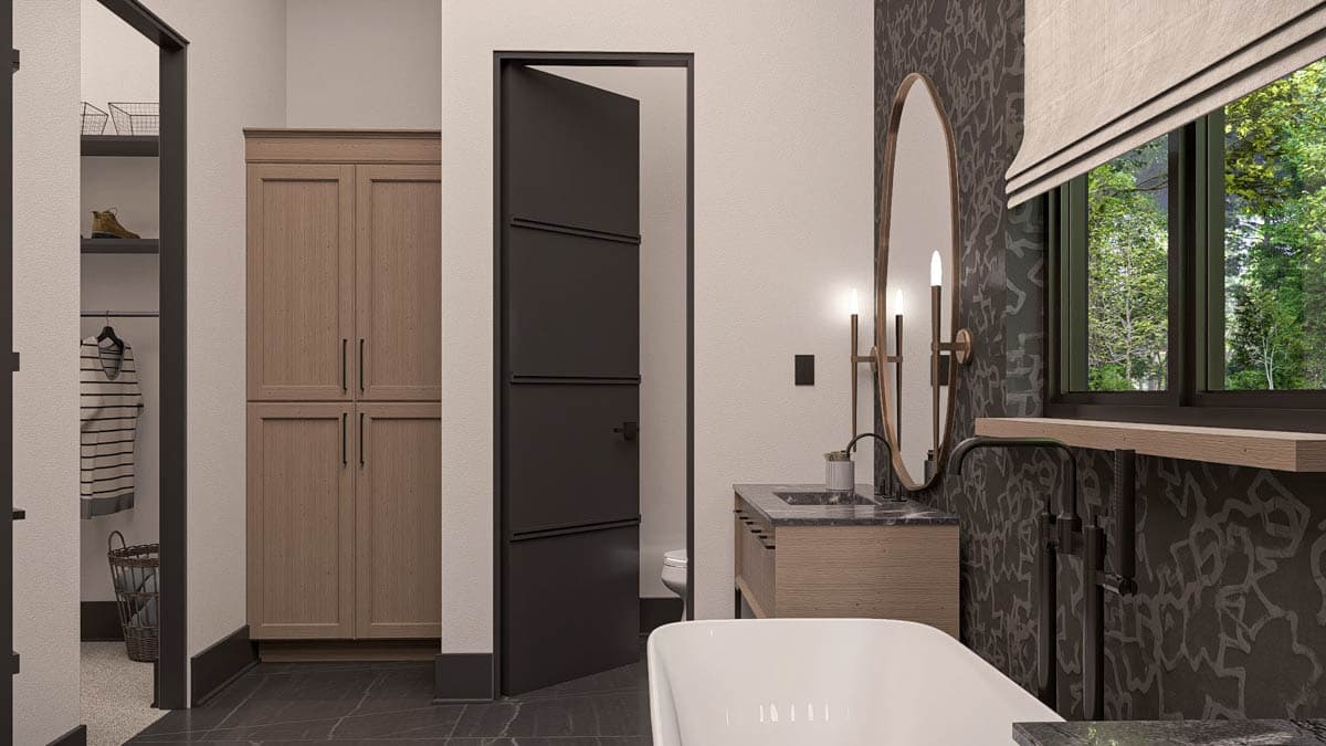 Plan 623494DJ: One-Story Barndominium House Plan with Open Concept Living and Cathedral Ceilings - 2524 Sq Ft - Image #15 - Barndominium