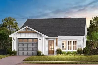 2-Bed Cottage House Plan with Open Concept Living Under 1200 Sq Ft
