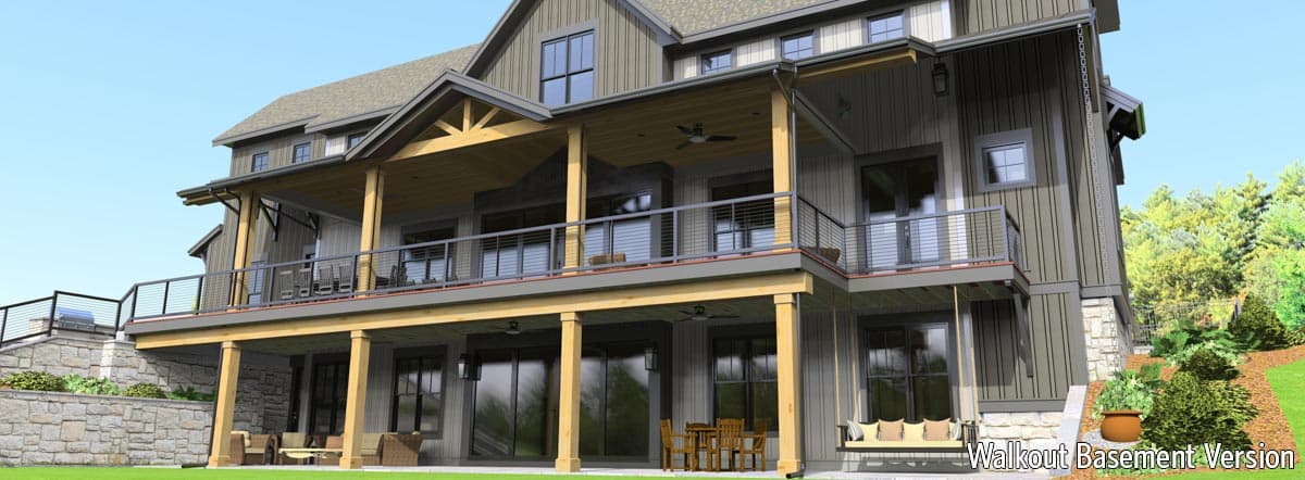 Plan 654022KNA: Flexible Modern Farmhouse Plan with 4 or 5 Bedroom Configurations - 3190 Sq Ft - Image #15 - Modern Farmhouse, New American