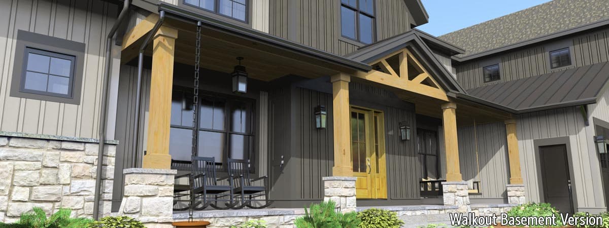 Plan 654022KNA: Flexible Modern Farmhouse Plan with 4 or 5 Bedroom Configurations - 3190 Sq Ft - Image #19 - Modern Farmhouse, New American