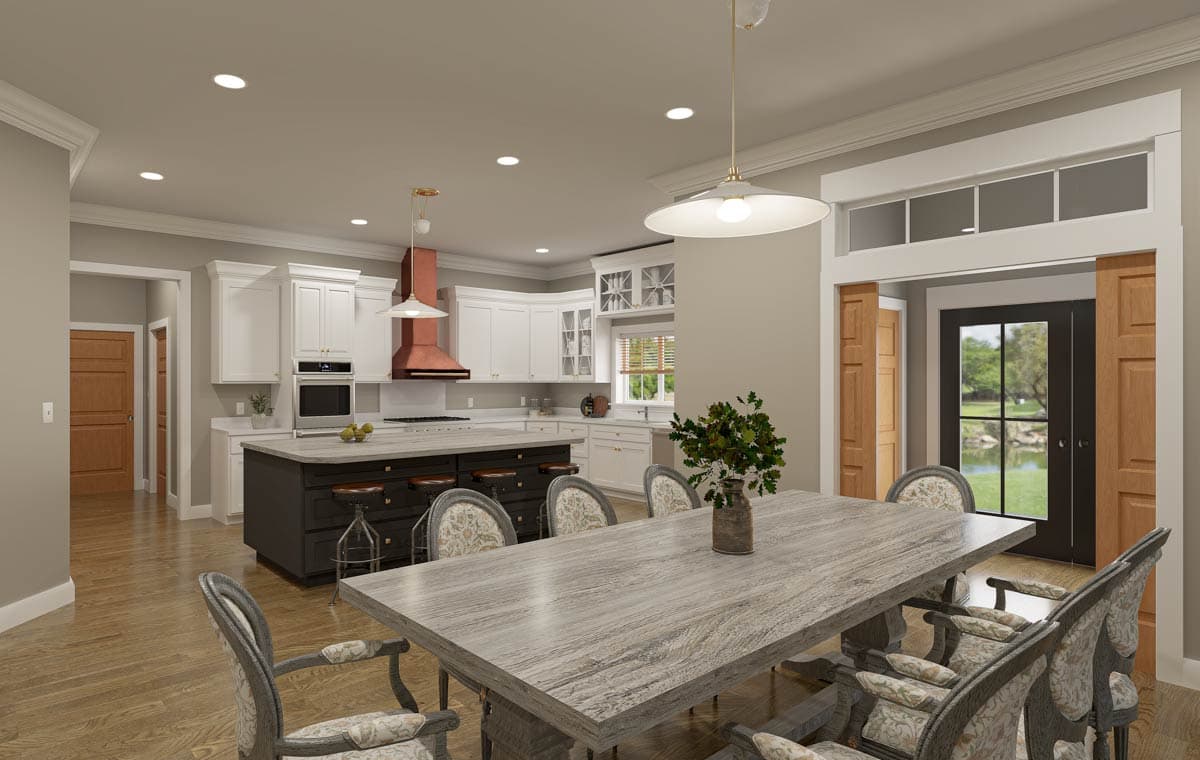 Plan 25061DH: 3-Bed Modern Farmhouse Ranch House Plan with Wrap-Around Porch under 2400 SqFt - Image #10 - Country, Modern Farmhouse, Ranch