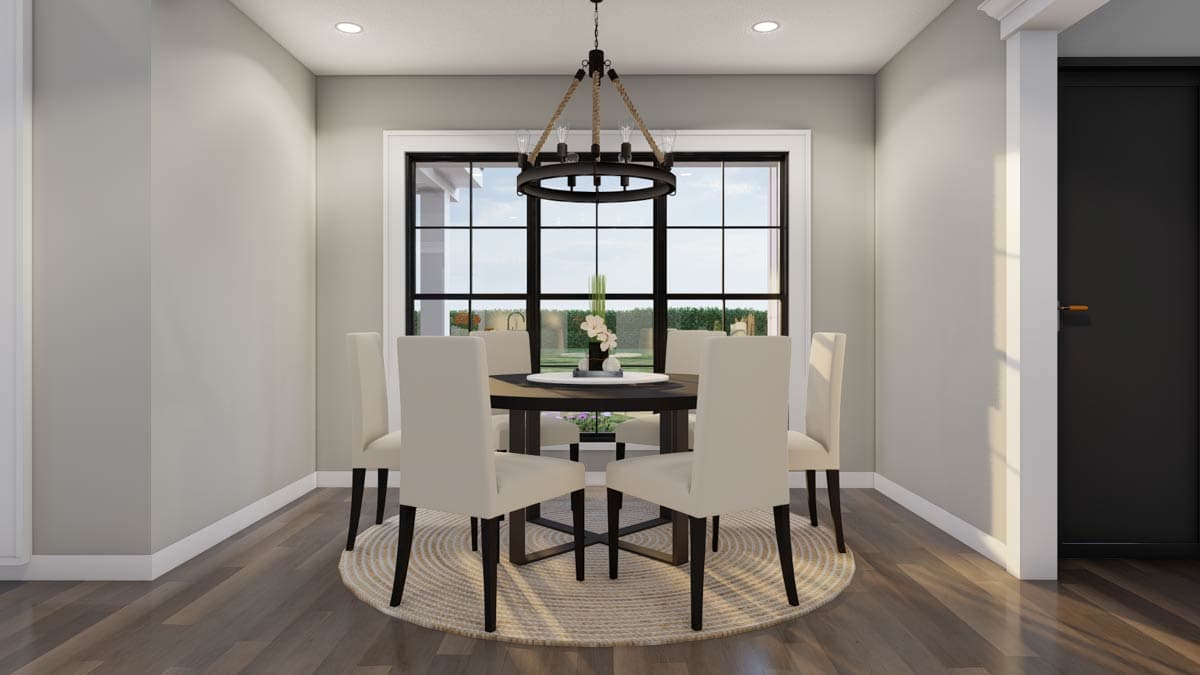 Plan 70921MK: 4-Bed Modern Farmhouse with Unfinished Bonus Room - 2270 Sq Ft - Image #8 - Farmhouse, Modern Farmhouse