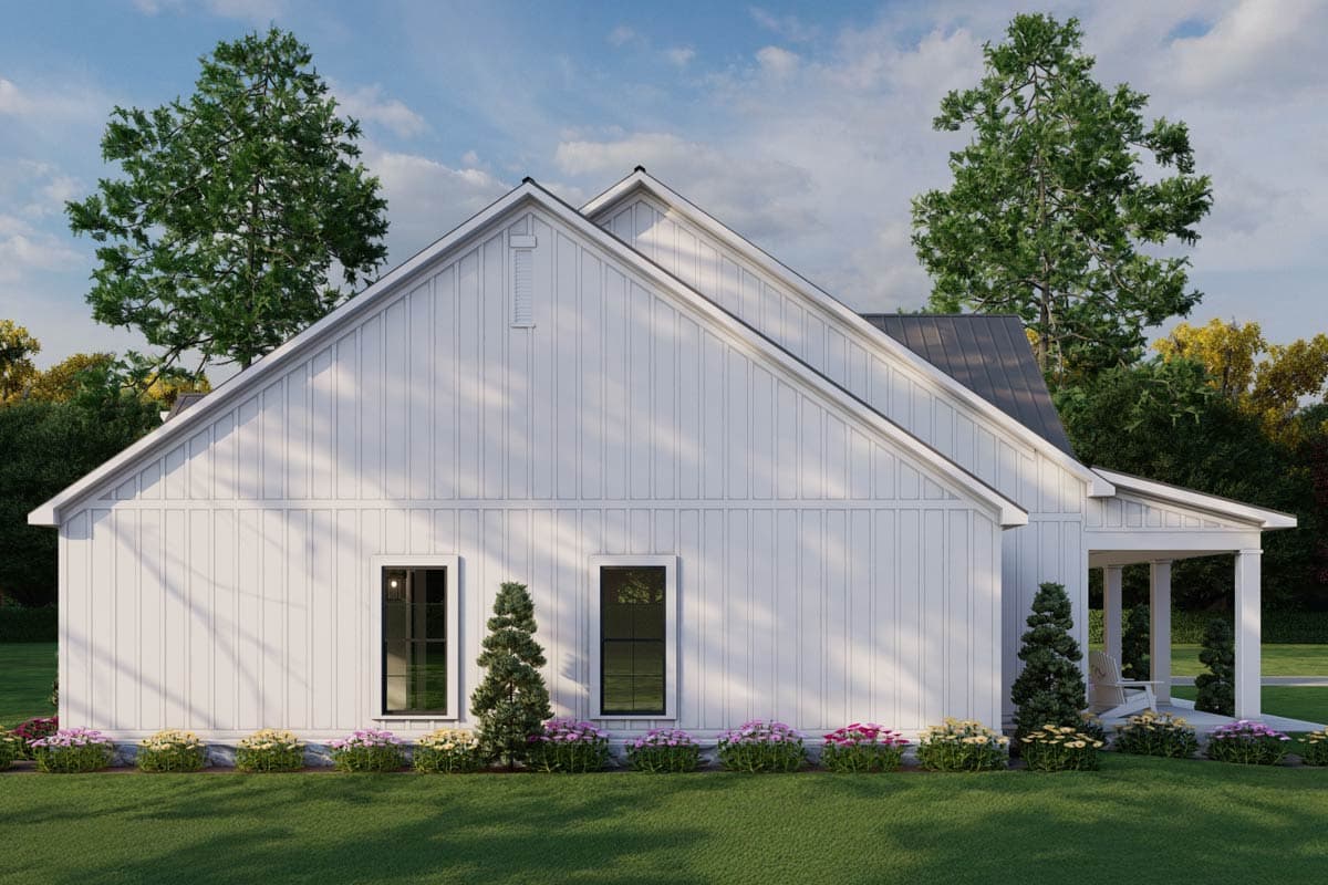 Plan 70921MK: 4-Bed Modern Farmhouse with Unfinished Bonus Room - 2270 Sq Ft - Image #9 - Farmhouse, Modern Farmhouse